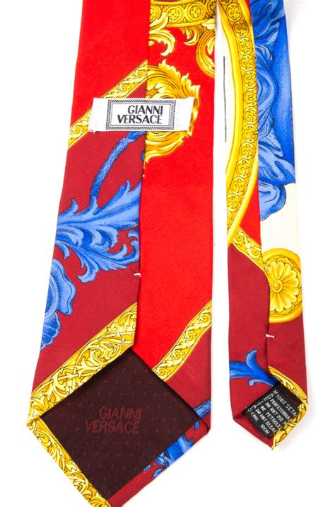 versace tie vintage